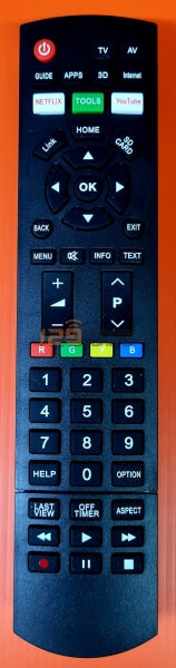 (Local Shop) New Universal High Quality New Panasonic Substitute Smart TV Remote Control Replacement.