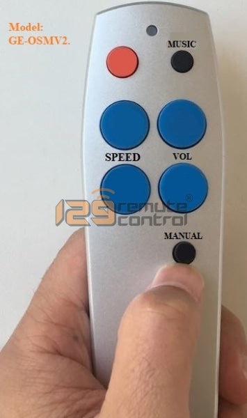 (Local Shop) OS-945 Osim Ushape Music Remote Control Replacement Substitute V1 & V2 (GE-OSMV1 & GE-OSMV2)