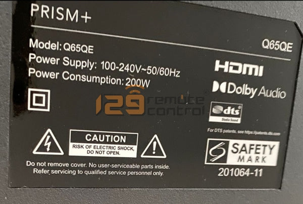 (Local Shop) Q65QE New High Quality Substitute Prism+ Android TV Remote Control Replacement For Q65-QE, Q65QE