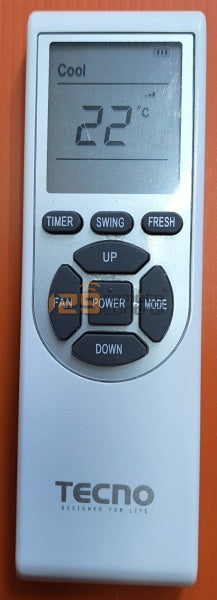 (Local Shop) Sample Only - Tecno Window Casement AirCon Remote Control.