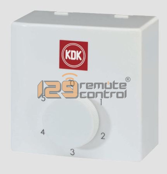 (Local Shop) Sample - Original KDK Ceiling Fan Remote Control Wired Wall Switch Regulator