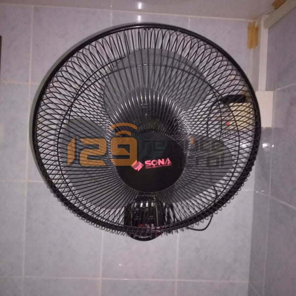 (Local Shop) Sona Wall Fan Remote Control New High Quality Substitute GE-SNAFV1 | SFW1503.