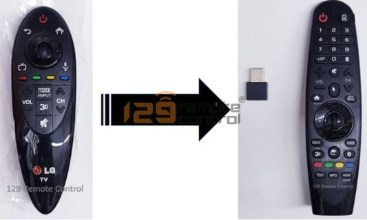 (Local Shop) New High Quality LG TV Remote Control for AN-MR500G (New Substitute to Support Cursor Pointer)