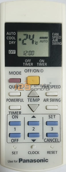 (Local Shop) New High Quality Panasonic AirCon Remote Control - New Substitute