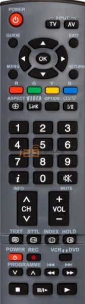 (Local Shop) New High Quality Panasonic TV Substitute Remote Control For TH-42PV70H.