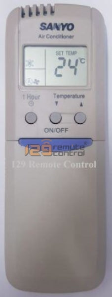 (Local Shop) New High Quality Substitute Sanyo AirCon Remote Control GE-SAN07WS