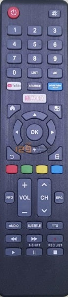 (Local Shop) PRISM E Series New High Quality Substitute Prism+ Smart TV Remote Control Replacement For PRISM E Series.