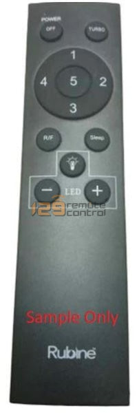 New Substitute Rubine Ceiling Fan Remote Control Replace For V1