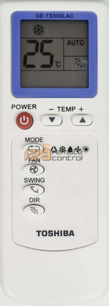 (Local SG Shop) New High Quality Substitute Toshiba AirCon Remote Control for WH-H1JE2 (GE-TS500LAC)