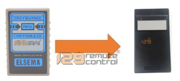 (Local Shop) FMT-301. New Version Elsema Auto Gate Remote Control (Box - Black) FMT-301.