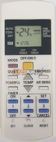 (Local Shop) New High Quality Panasonic AirCon Remote Control - New Substitute
