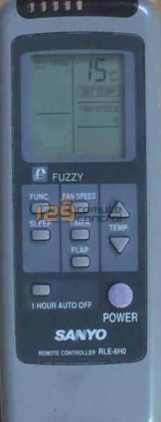 (Local Retail Shop) New High Quality Substitute Sanyo Air-Con Remote Control to Replace For RLE-6H0