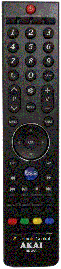 (Local SG Shop) Genuine New &amp; Alternative Original Akai TV Remote Control Replacement.