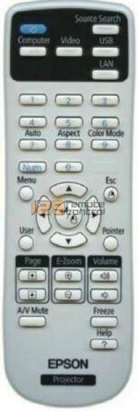 (Local SG Retail Shop) New Substitute Epson Projector Remote Control Replacement.