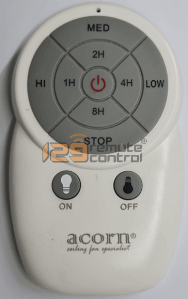 (Local Shop) Acorn Ceiling Fan Remote Control V2