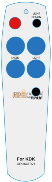 (Local SG Retail Shop) GE48KCFRV1. Durable. High Quality KDK Ceiling Remote Control Replacement For F40GP. GE48KCFRV1.