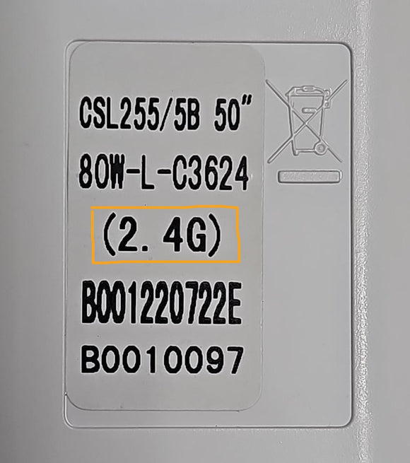 (Local Shop) (2.4G). Genuine V8 New Version Original Crestar Ceiling Fan Remote Control Replace For V8. 2.4G.