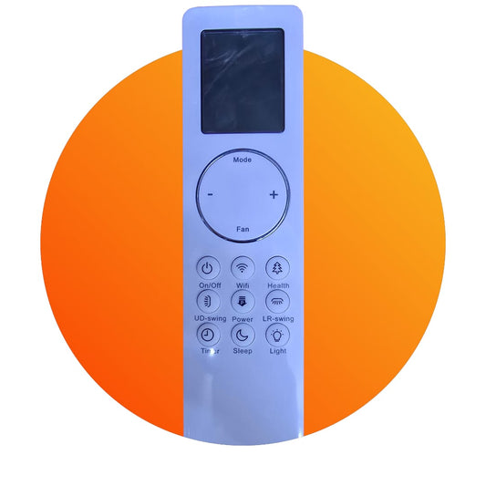 (Local SG Retail Shop) New Gree YBE1FB10 AirCon Remote Control Remote Control Replacment For YBE1FB10.
