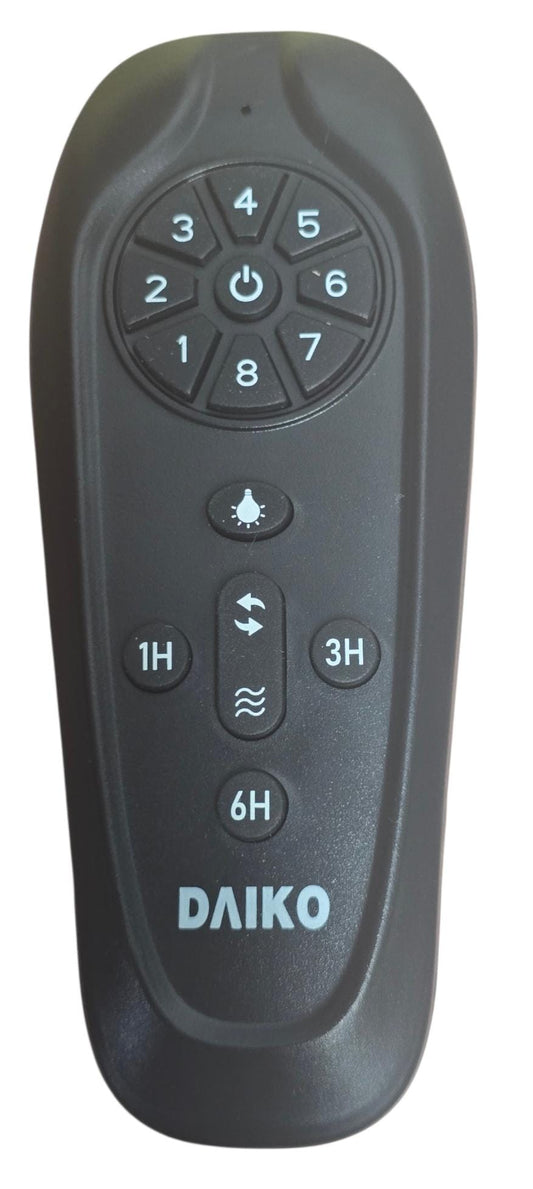 (Local SG Retail Shop) (8 Speed Type) Daiko Ceiling Fan Remote Control Replacement. (8 Speed Type)