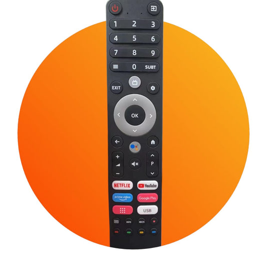 (Local SG Retail Shop) GE-TVCQ80R. CHIQ TV Remote Control Alternative Replacement Singapore. GE-TVCQ80R.