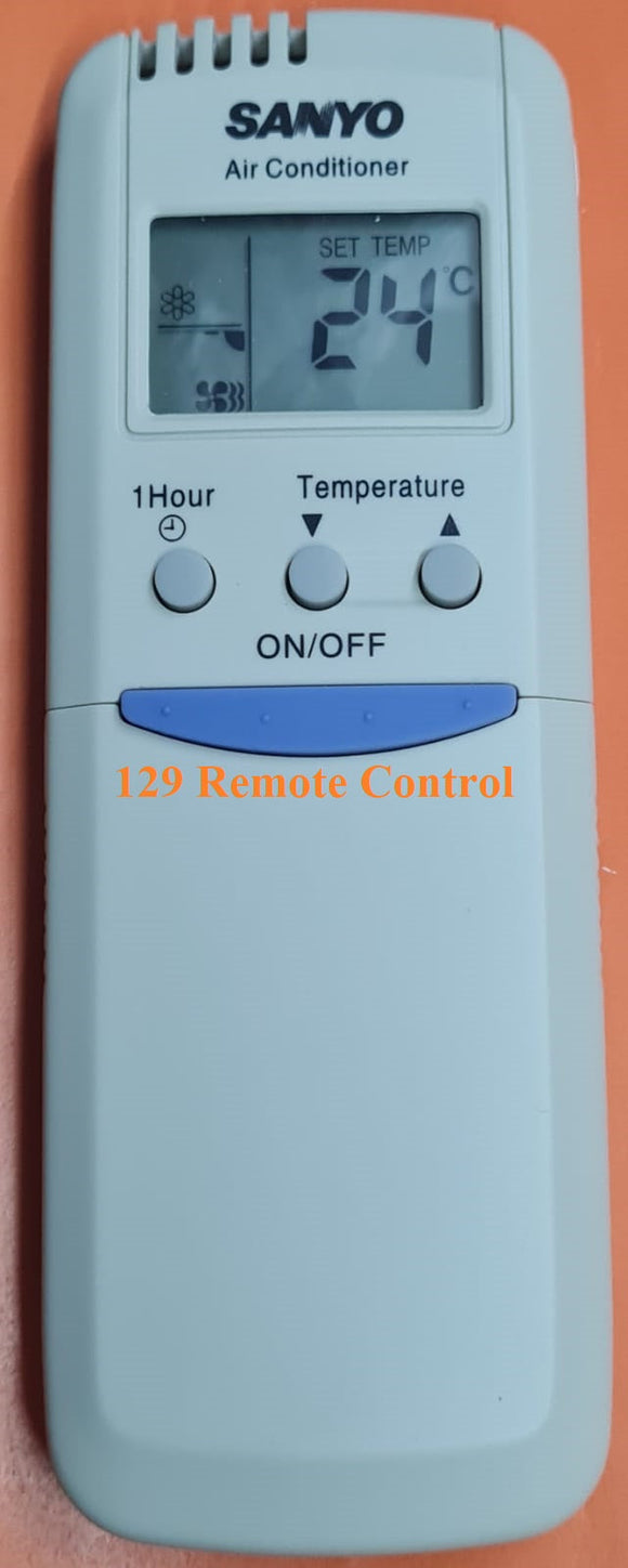 (Local SG Retail) SAP-K97GS5A. New High Quality Sanyo Substitute AirCon Remote Control for SAP-K97GS5A.