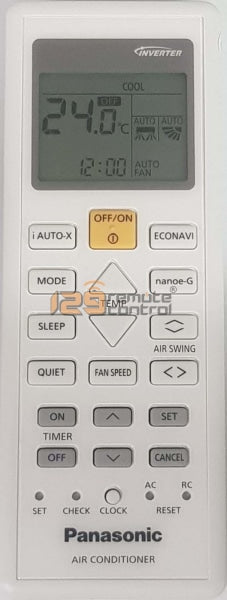 (Local SG Retail Shop) 3550 Genuine New Original Panasonic AirCon Remote Control for 3550