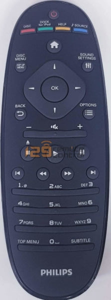 (Local SG Retail Shop) HTS9140/98 Genuine New Original Philips Sound Bar Remote Control HTS9140/98