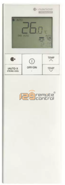 (Local SG Retail Shop) 20551. Alternative New Panasonic AirCon Remote Control Substitute For 20551.