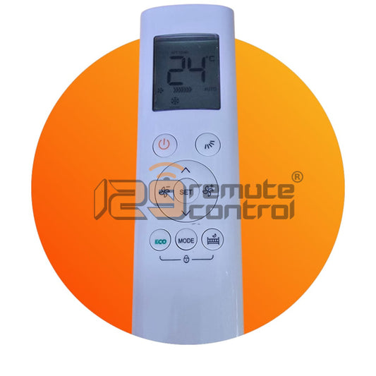 (Local SG Retail Shop) RG58E4/BGEF. Brand New Substitute Midea AirCon Remote Control Replacement For RG58E4/BGEF.