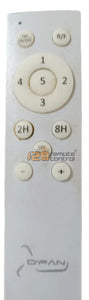 (Local SG Retail Shop) dFan Ceiling Fan Remote Control Alternative Replacement. (White)