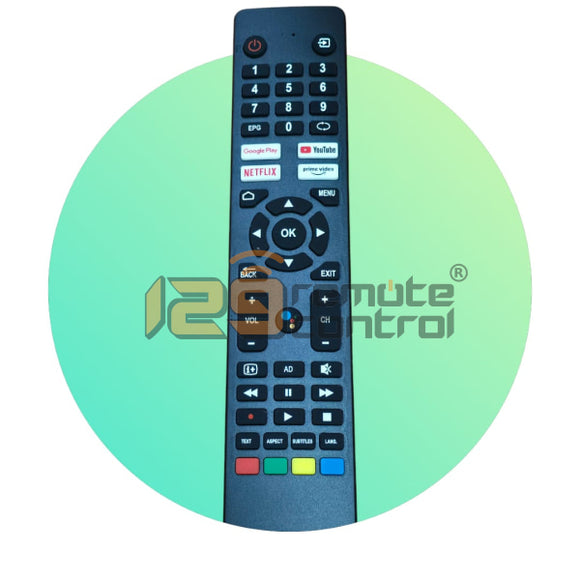 (Local SG Retail Shop) New High Quality Sharp TV Remote Control for Smart TV With Voice Command Function - New Substitute.