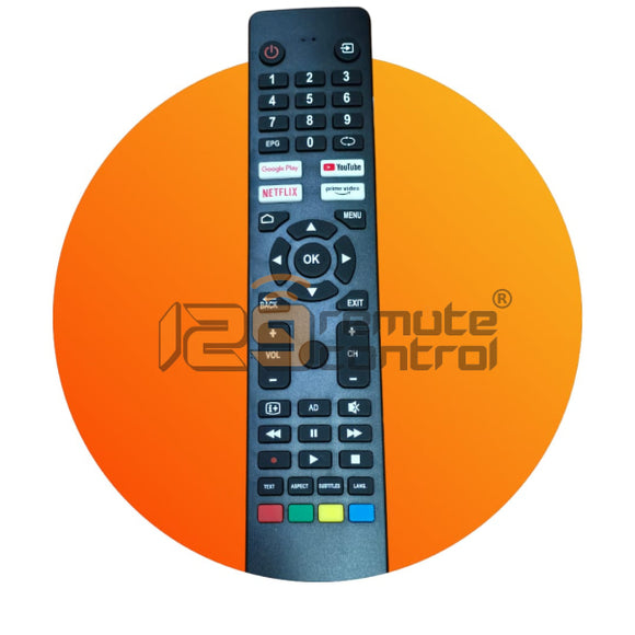 (Local SG Retail Shop) New High Quality Sharp TV Remote Control for Smart TV Without Voice Command Function - New Substitute. 