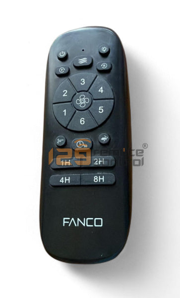 (Local SG Shop) Alternative Fanco Remote Ceiling Fan Remote Control Replacement.&nbsp;
