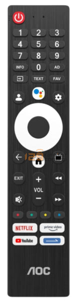 (Local SG Shop) AOC TV Remote Control Replacement with NetFlix Function.