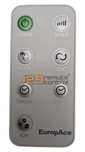 (Local SG Shop) GE-EUACE35F3. EuropAce Fan Remote Control Alternative Replacement. (Photo For Sample Only)