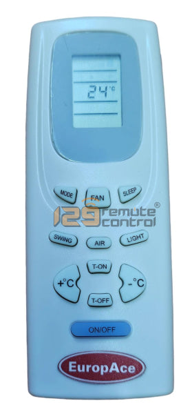(Local SG Shop) EuropAce New High Quality Substitute For EuropAce AirCon Alternative Remote Control.