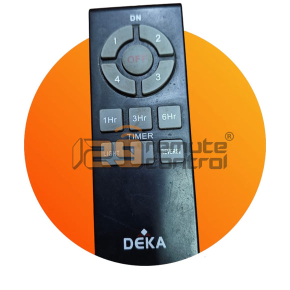 (Local SG Shop) GE-DKV1R. Deka Ceiling Fan Remote Control Substitute Replacement in Singapore. GE-DKV1R.