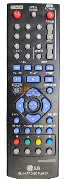 (Local SG Shop) AKB73095401. LG New High Quality Substitute Blu-Ray Remote Control AKB73095401.