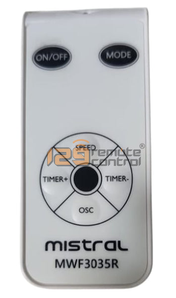 (Local SG Shop) MSF1650R. Brand New High Quality Substitute Mistral Stand/Wall Fan Remote Control MSF1650R.