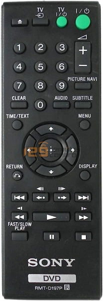 (Local SG Shop) RMT-D197P. Genuine New Original Sony DVD Remote Control For RMT-D197P