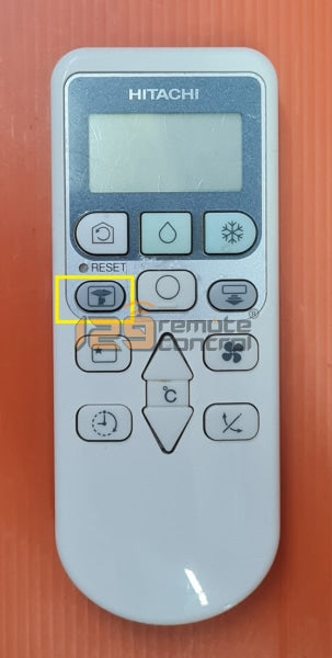 (Local SG Shop) Used Original Hitachi AirCon Remote Control with Silent/Quiet Function. (Working Condition)