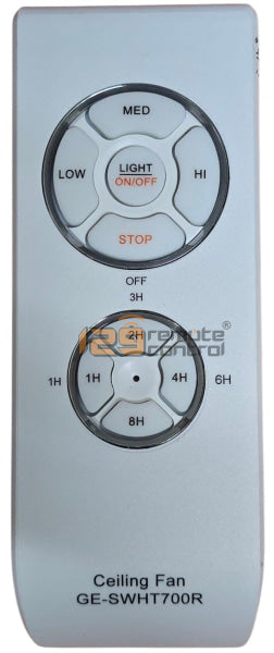 (Local Shop) 3 Speed - Brand New Ceiling Fan Remote Control Replacement. GE-SWHT700R.