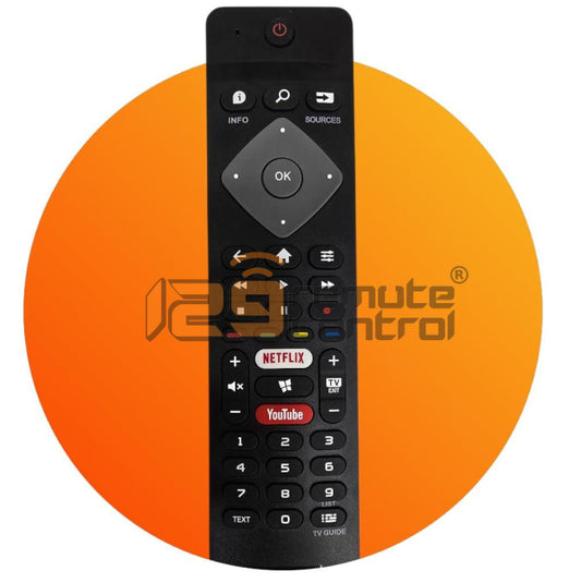 (Local Shop) GE-SMNTV3R. Philips Brand New High Quality Alternative Philips Smart TV Remote Control with YouTube + NetFlix. GE-SMNTV3R.