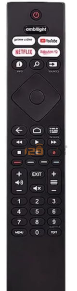 (Local Shop) GE-SMNTV5R. Philips Brand New High Quality Alternative Philips Smart TV Remote Control with YouTube + NetFlix + Prime Video + Amiblight. GE-SMNTV5R.