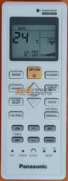 (Local SG Shop) Genuine New Original Panasonic AirCon Remote Control for ACXA75C13740