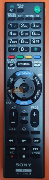 (Local Shop) KD-55X8000C. Genuine New Original Sony TV Remote Control Substitute For KD-55X8000C.