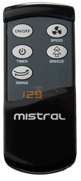 (Local Shop) MWF1608R. New High Quality Substitute Mistral Stand/Wall Fan Remote Control To Replace For MWF1608R. GE-R1628V1G