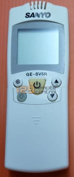 (Local Shop) RCS-5HPS4E-SG New High Quality Sanyo AirCon Remote Control Substitute For RCS-5HPS4E-SG - Parts: GE-SV5R.
