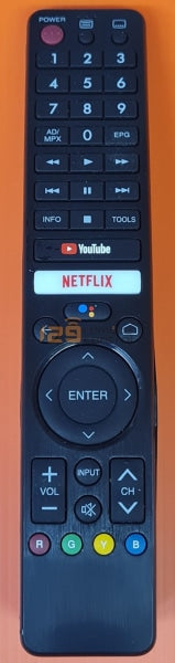 (Local SG Shop) 2T-C42BG1X. New High Quality Sharp TV Remote Control for Smart TV With Voice Command Function - New Substitute For 2T-C42BG1X Only. GE-V15R.
