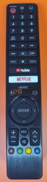 (Local SG Retail Shop) 2T-C45AE1X. New High Quality Sharp TV Remote Control for Smart TV Without Voice Command Function - New Substitute 2T-C45AE1X
